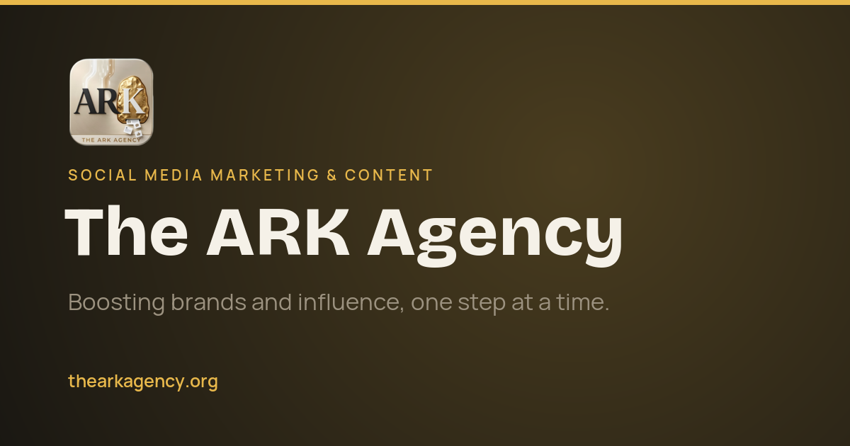 The ARK Agency — Social media marketing & content